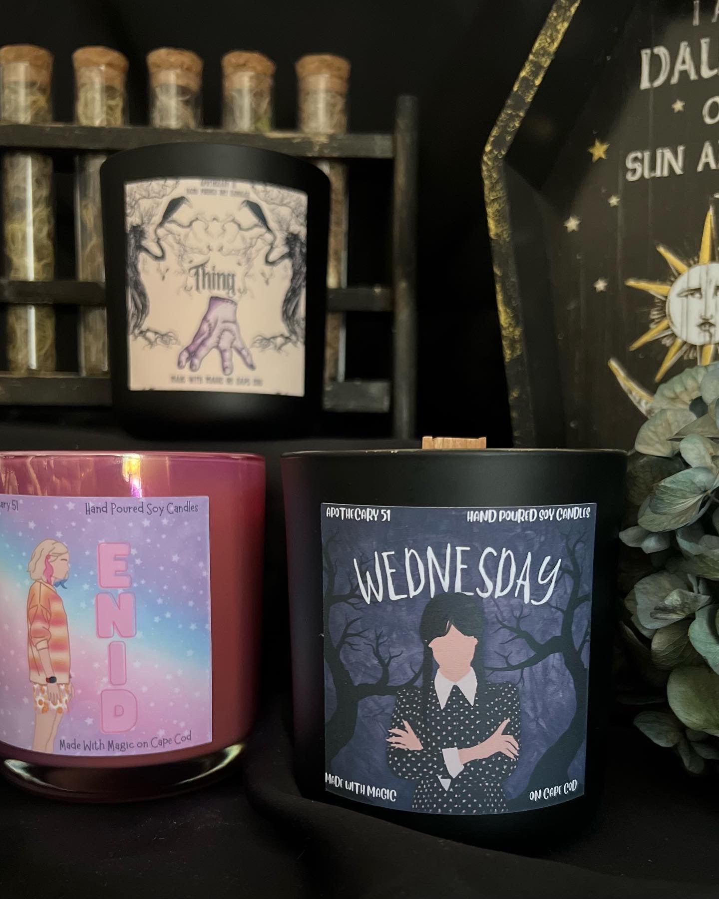 Wednesday Wood Wick Cande