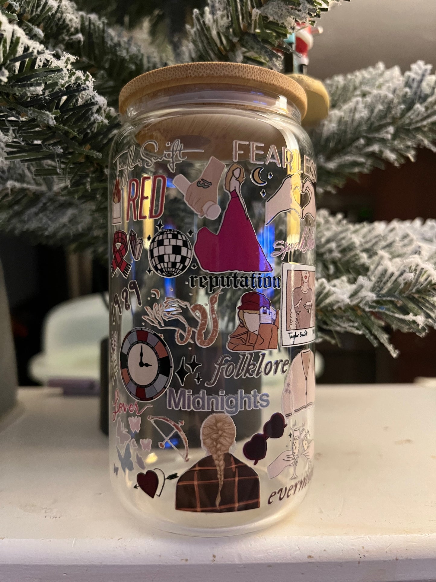 Taylor Swift Eras Inspired 16oz Tumbler