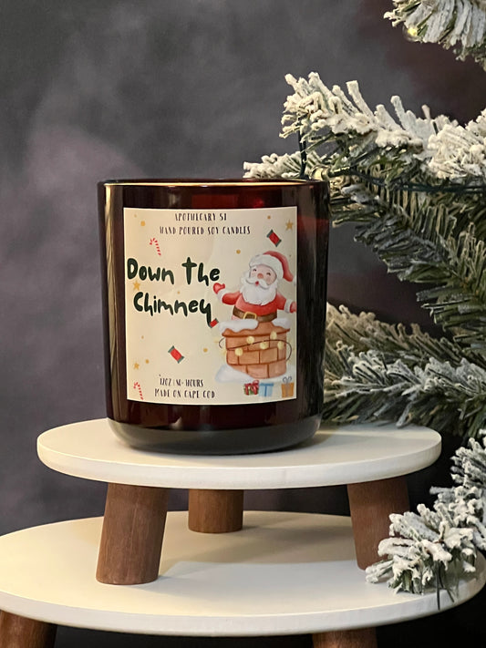 Down the Chimney Wood Wick Candle