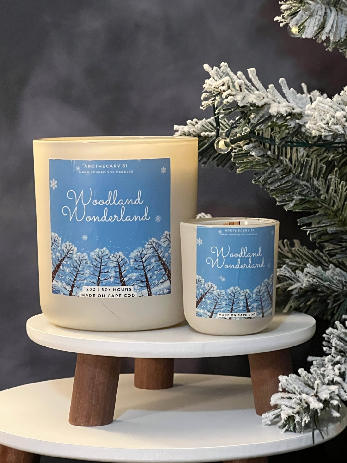 Winter Wonderland Wood Wick Candle