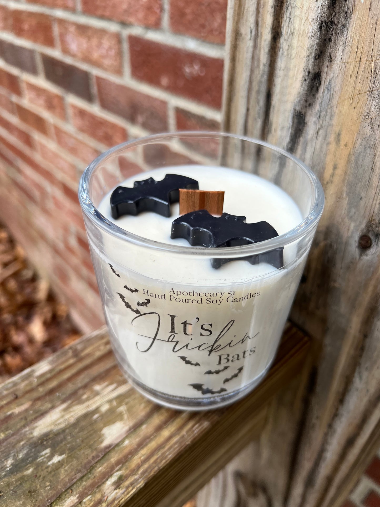 It's Frickin' Bats 12oz Wood Wick Candle