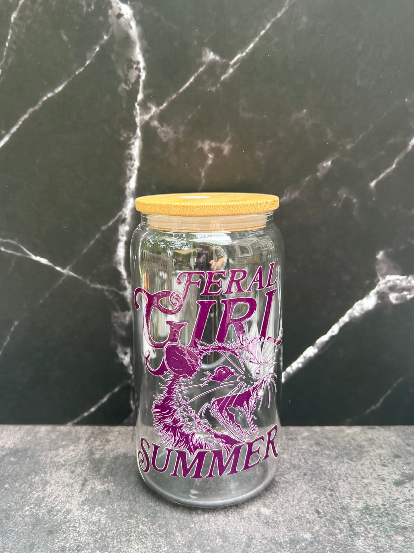 Feral Girl Summer 16oz Tumbler