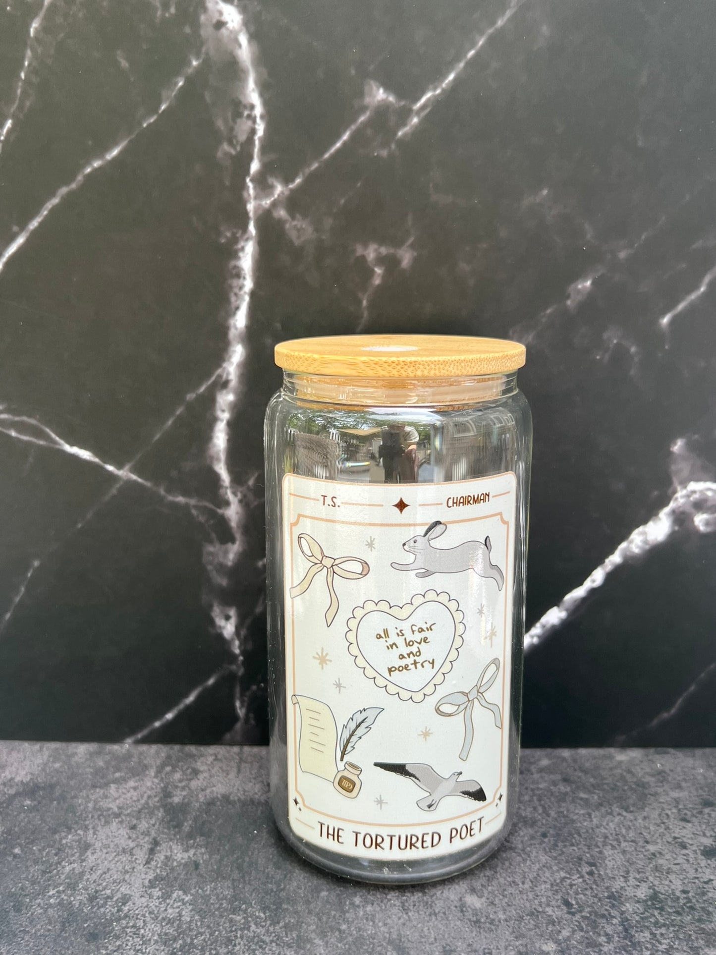 The Tortured Tarot Department 16oz Tumbler