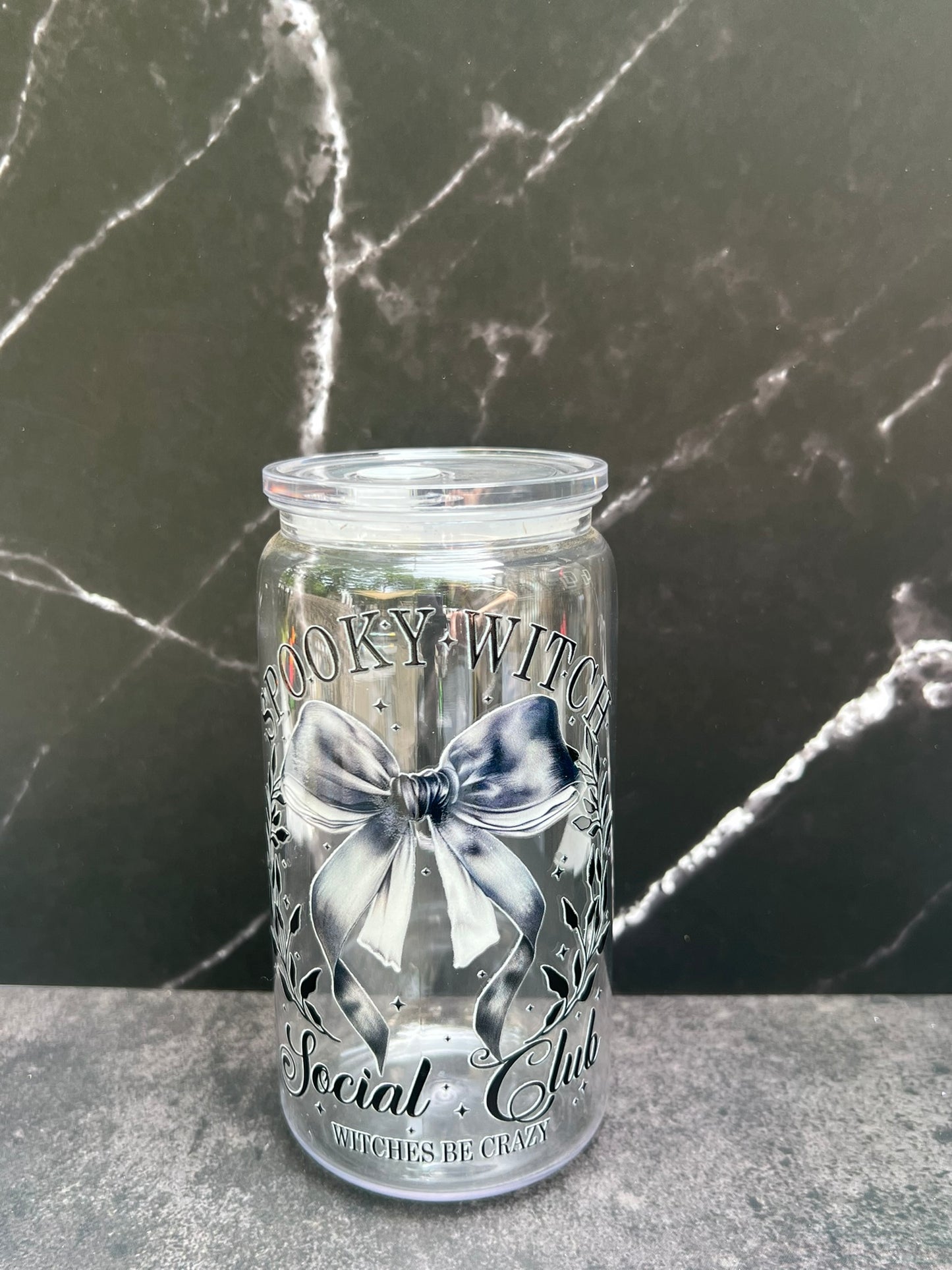 Spooky Witch Social Club 16oz Tumbler