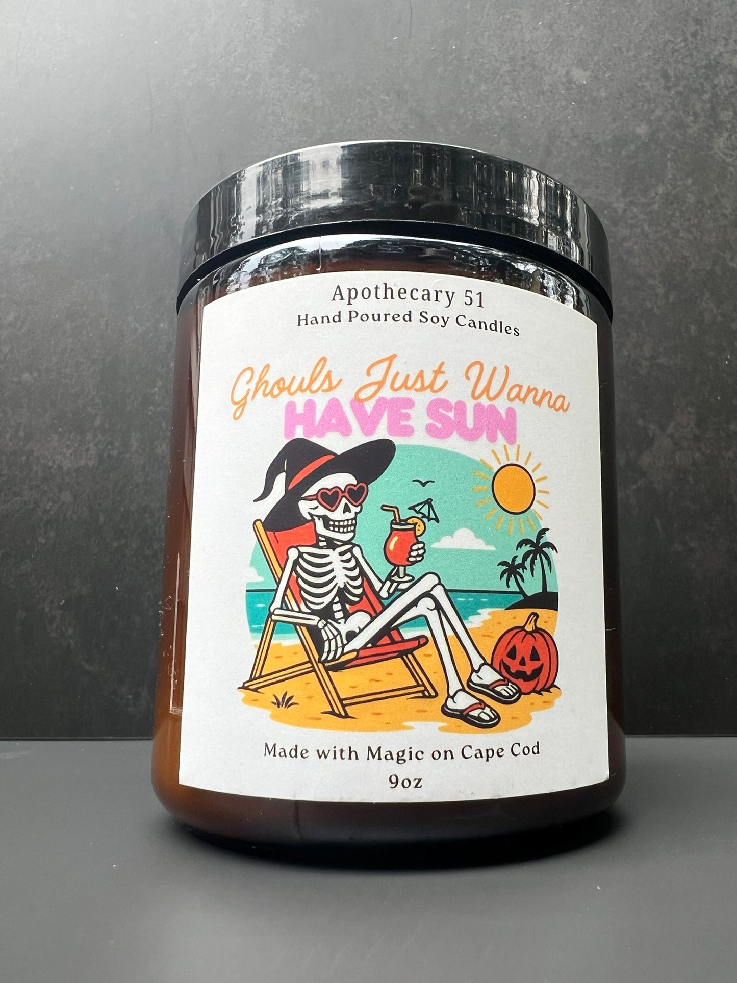 Ghouls Just Wanna Have Sun Candle