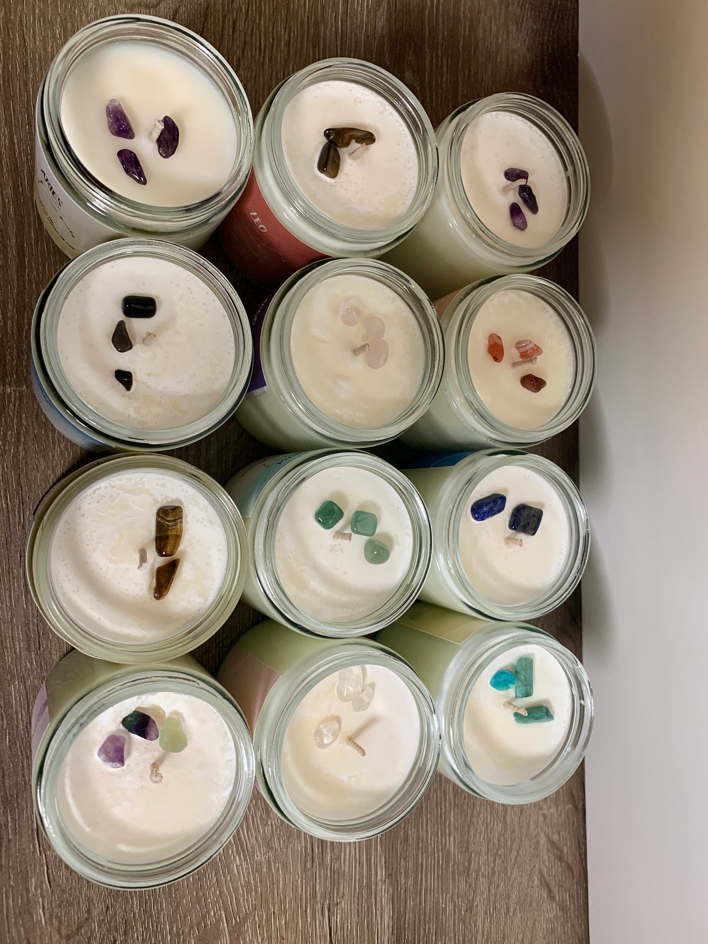 Zodiac Gemstone Candles