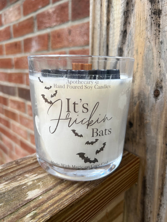 It's Frickin' Bats 12oz Wood Wick Candle