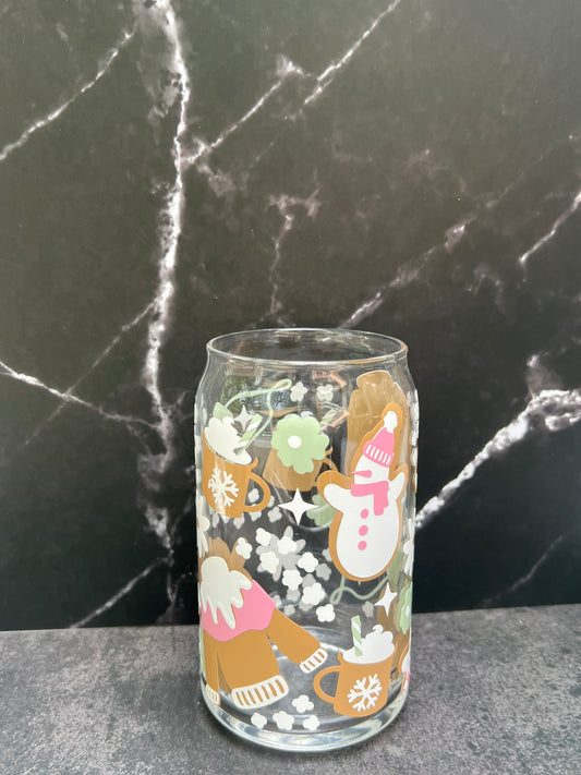 Frosted and Flawless 16oz Tumbler