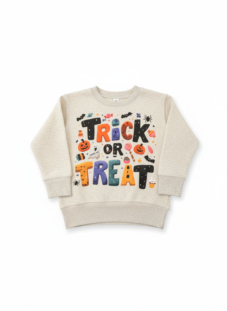 Trick or Treat Sweatshirt Toddler